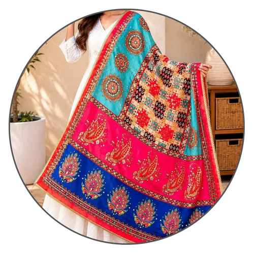 Patchwork Duppata