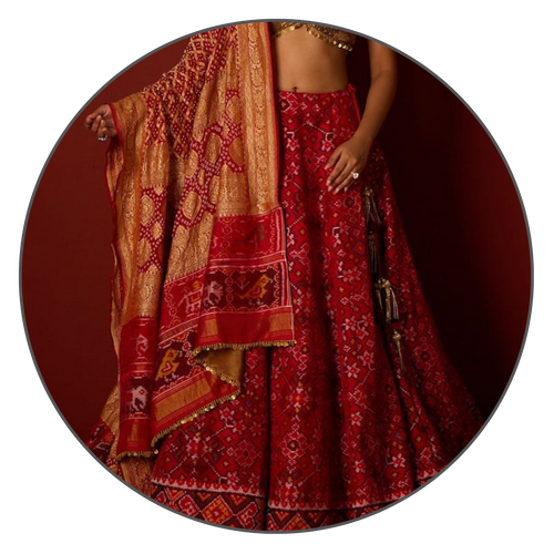 Bandhani Lahenga