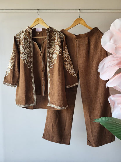 Coffee bean Co-ord set